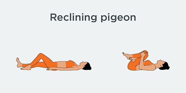 Reclined pigeon